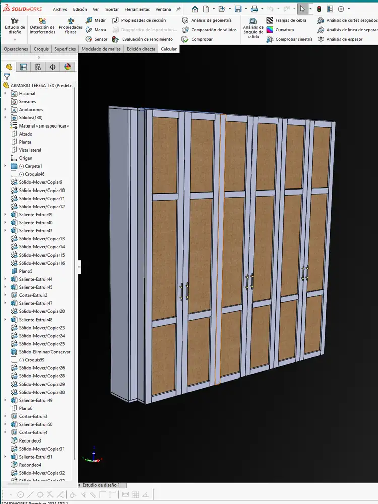 Solidworks Puertas y Herraje