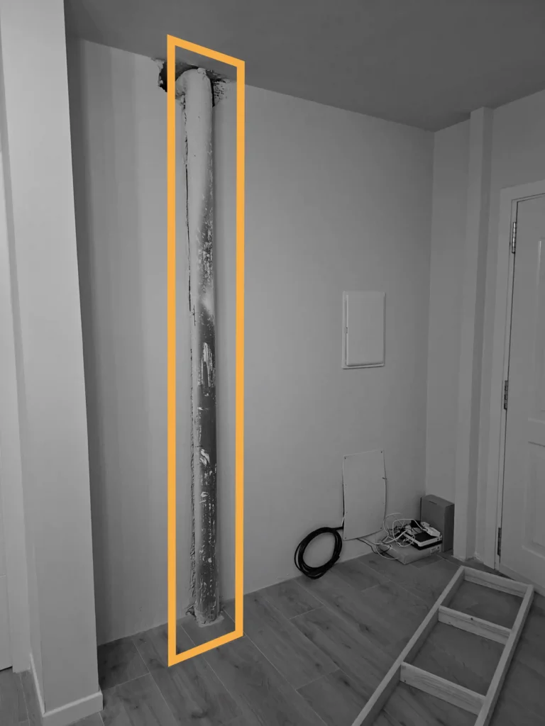 hueco de ubicación de armario, Las Rosas.